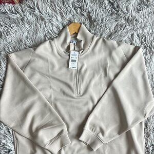 Splendid Cream Cowl Neck Sweater